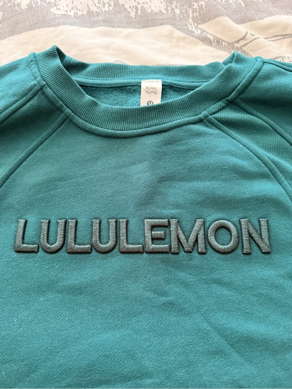 lululemon Crewneck Sweatshirt with Embroidered Logo